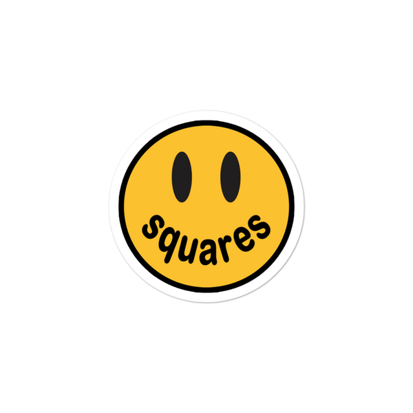 Squares Smiley - Sticker – Square Sayings